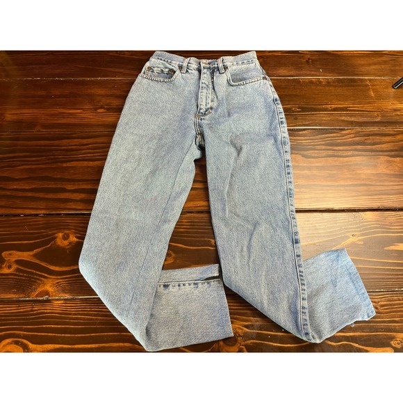 CASUCCI Denim - CASUCCI Jeans Womens 24 Blue Denim Vintage Rigid Denim Ankle Cuts